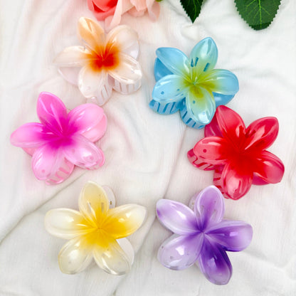 Pince à Cheveux Fleur Hawaïenne
