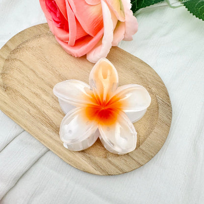 Pince à Cheveux Fleur Hawaïenne